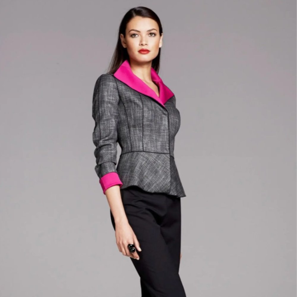 Lafayette 148 Convex Cloth Jacket